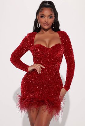 Picture of Beautiful dress in all its details and fabric